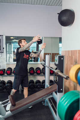 Тренировочный мяч Wall Ball Deluxe 12 кг