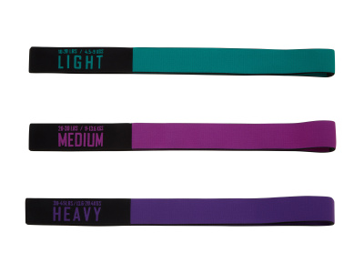 Набор из трех тканевых эспандеров UNIQ