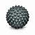 Мяч массажный 9 см серый (без цветной коробки)