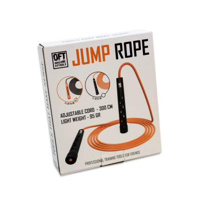 Скакалка тренировочная JR-54-OR