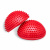 Полусфера массажно-балансировочная (набор 2 шт) красный