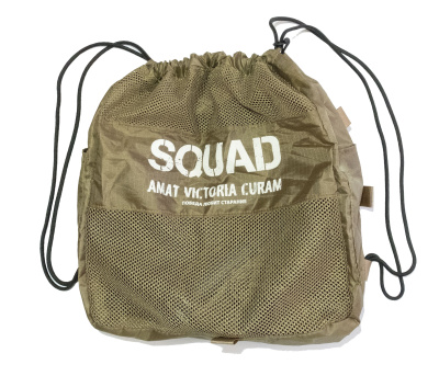 Петли для функционального тренинга хаки SQUAD с дополнительным карабином
