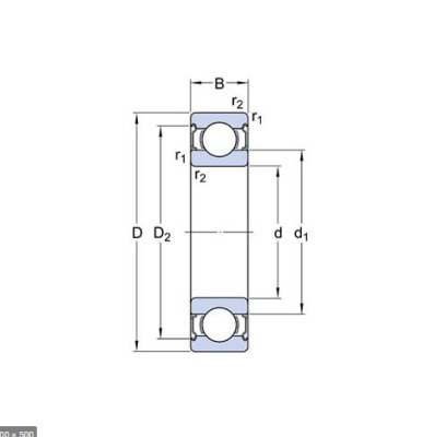 Подшипник SKF 6001-2Z
