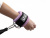 Ремень для тренировки мышц рук регулируемый фиолетовый (D-кольцо)