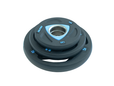 Диск олимпийский полиуретановый 5 кг OKPRO