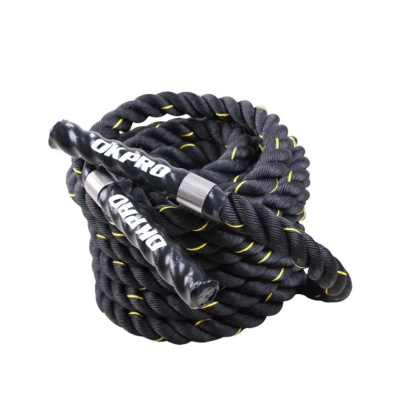Канат тренировочный 9 м толщина 38 мм телиреновый OKPRO