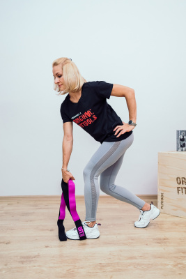 Набор из трех тканевых эспандеров UNIQ