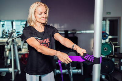 Набор из трех тканевых эспандеров UNIQ