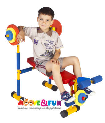 Детская скамья для жима со штангой