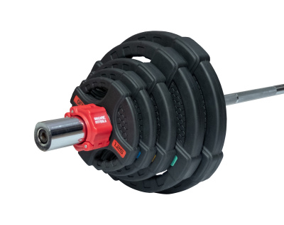 Замки олимпийские пластиковые красные (пара)