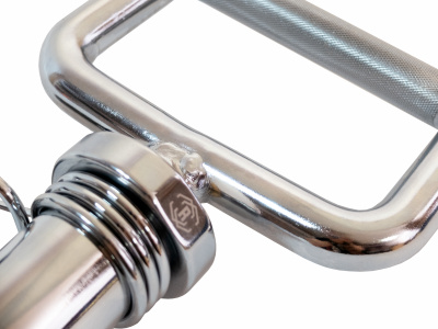 Гриф узкий параллельный хват хромированный 34" REBEL с замками