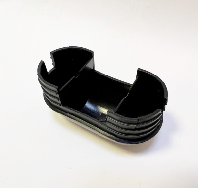 Втулка пластиковая овальная