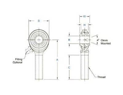 Шарнир AURORA CM-10