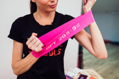 Набор из 3 широких мини-эспандеров