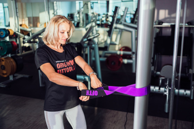 Набор из трех тканевых эспандеров UNIQ