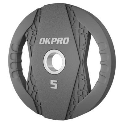 Диск олимпийский обрезиненный 25 кг OKPRO